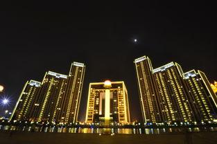 头条天际线夜景,天际线璀璨夜景尽收眼底
